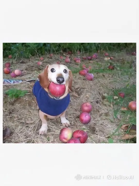 Shrek Battles Defending Dogs Over Apple, Ends in Celebration – AI Generated Video | Hailuo AI