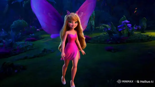 Flora Reimagined in a Dark Fantasy Setting – AI Generated Video | Hailuo AI