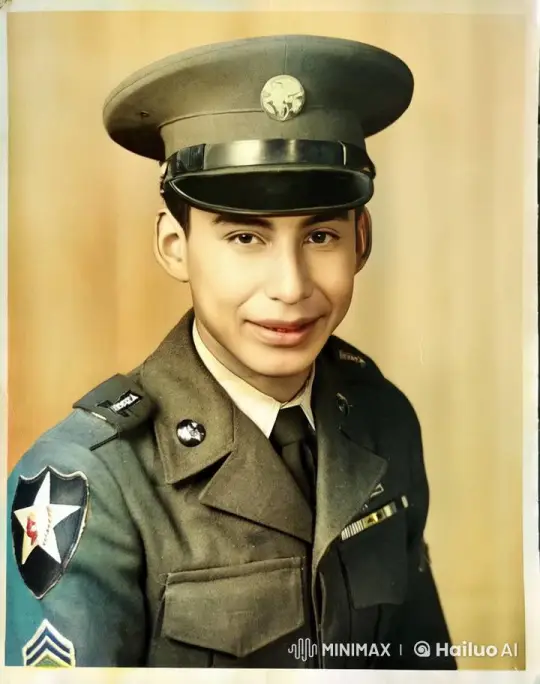 Young Soldier Showcases Natural Warm Smile – AI Generated Video | Hailuo AI