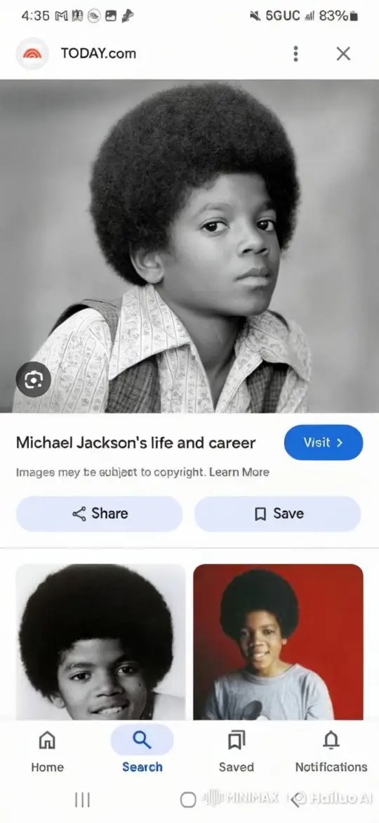 Young Michael Jackson Inspired by James Brown on TV – AI Generated Video | Hailuo AI