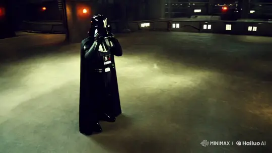 Darth Vader's Skull Revealed in Vintage Star Wars Aesthetic – AI Generated Video | Hailuo AI