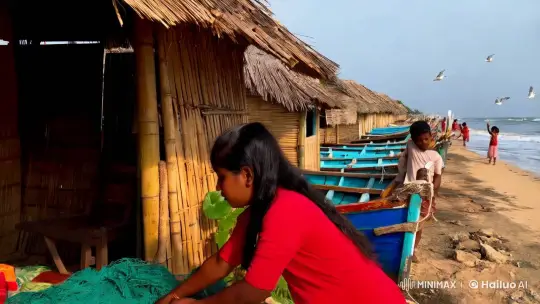 Sekar's Serene Seaside Life: Aesthetic Daily Routine – AI Generated Video | Hailuo AI