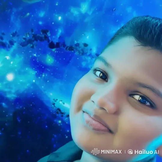 Peaceful Underwater-Inspired Close-Up with Gentle Smiling Face – AI Generated Video | Hailuo AI