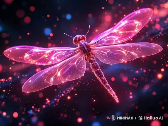 Enchanting Dragonfly in Vivid, Dreamy Setting – AI Generated Video | Hailuo AI