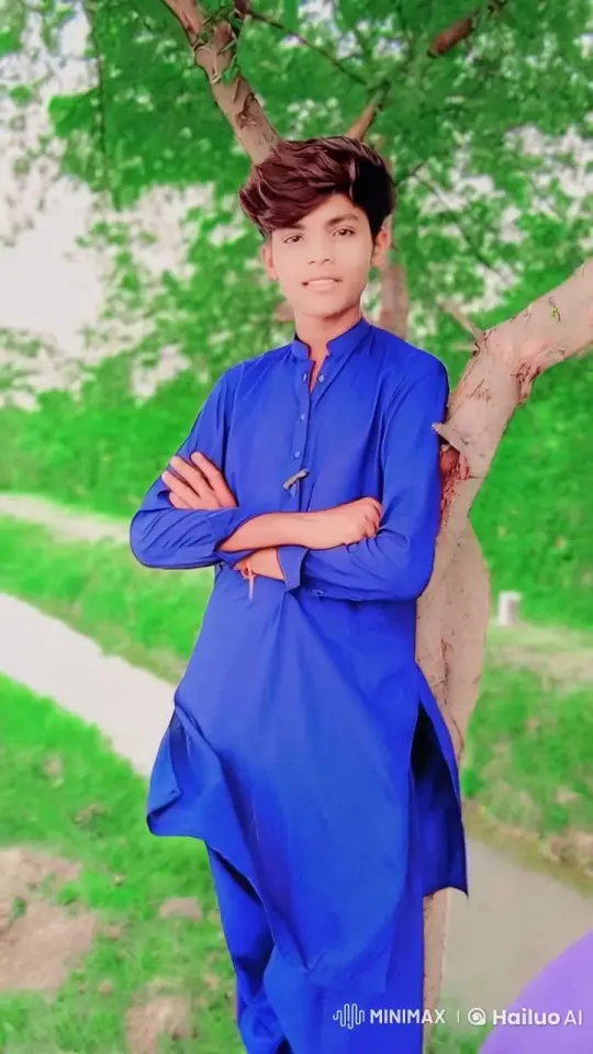 Confident Young Person in Serene Outdoor Setting – AI Generated Video | Hailuo AI