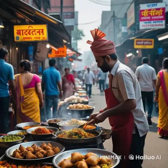 Street Market Chaos: Rats Invade Busy Vendor Stall – AI Generated Video | Hailuo AI