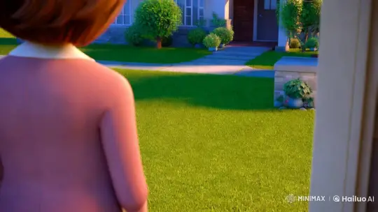 Suburban Serenity: YoYo's Whimsical Homecoming – AI Generated Video | Hailuo AI