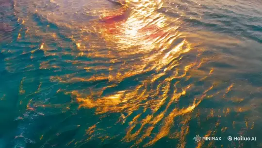 Vibrant Oil Pastel Animation of Sunlit Sea Waves – AI Generated Video | Hailuo AI