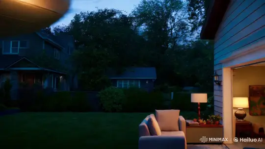 Alien Visits Suburban Home, Explores Netflix, Creates Portal – AI Generated Video | Hailuo AI