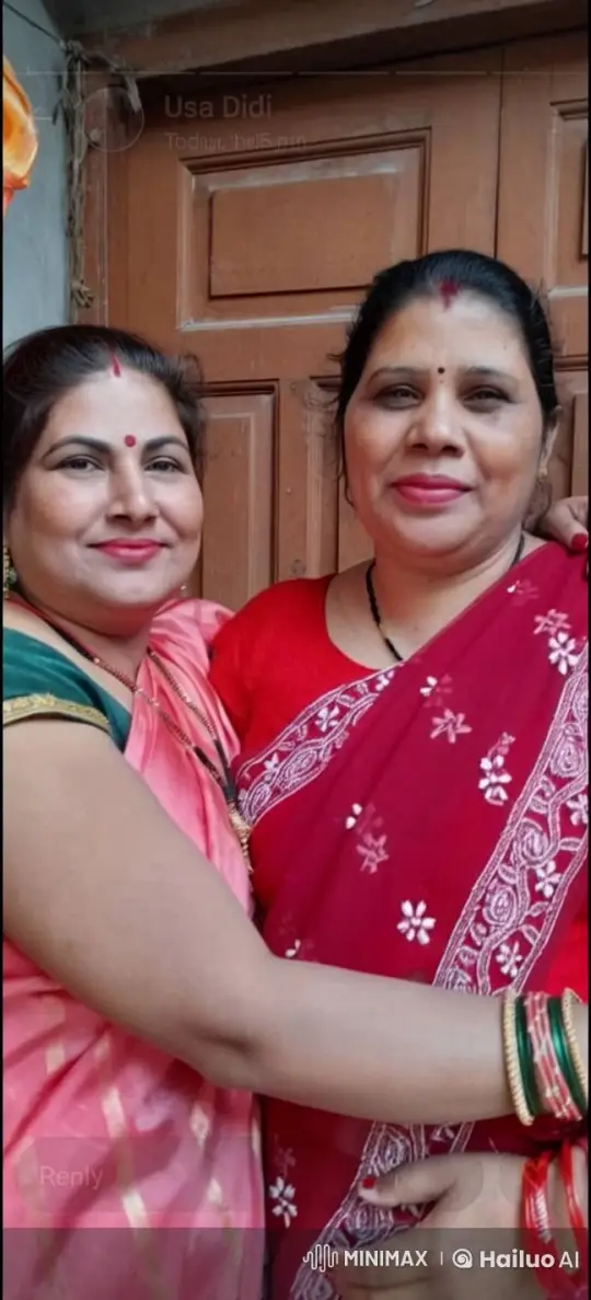 Two Women Embracing in Sarees in Live2D Animation – AI Generated Video | Hailuo AI