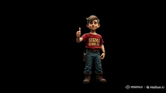 Live2D Animated Character at Monster Truck Rally – AI Generated Video | Hailuo AI