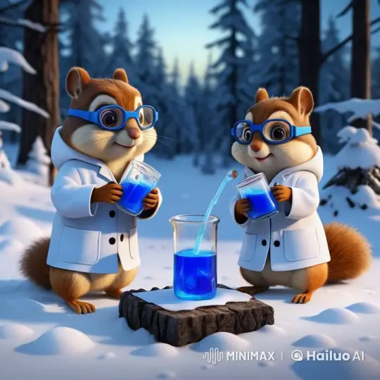Chester and Chloe's Winter Science Experiment – AI Generated Video | Hailuo AI