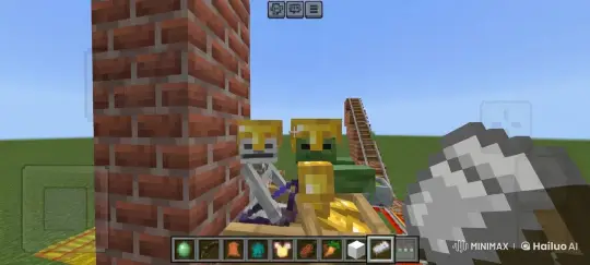 Minecraft: Skeleton and Zombie Join Military Recruitment – AI Generated Video | Hailuo AI