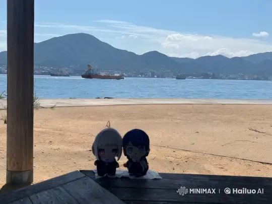 Stuffed Animals Joyfully Jump on Serene Beach – AI Generated Video | Hailuo AI