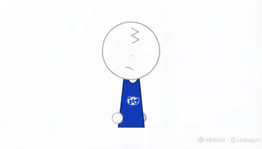 Animated Stick Figure with Logo on Shirt – AI Generated Video | Hailuo AI