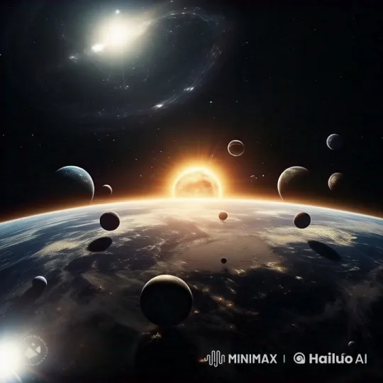 Cosmic Dance: Live2D Animation of Planets and Galaxies – AI Generated Video | Hailuo AI