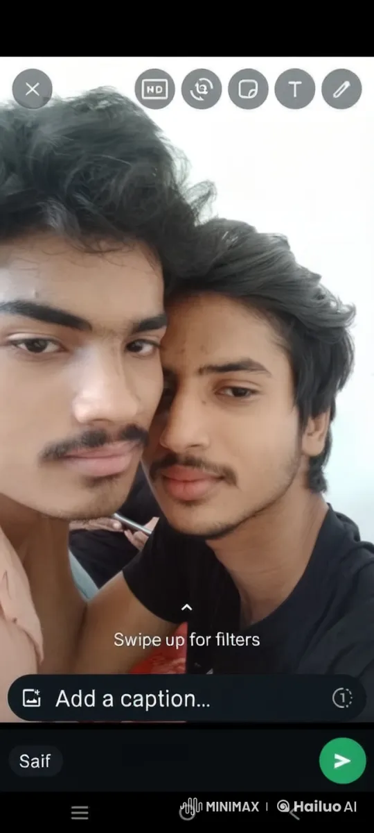 Two Young Men Share Intimate Kiss in Serene Video – AI Generated Video | Hailuo AI