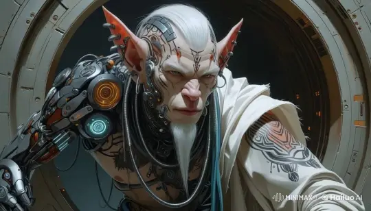 Avant-Garde Goblin in Futuristic Mystic Realm – AI Generated Video | Hailuo AI