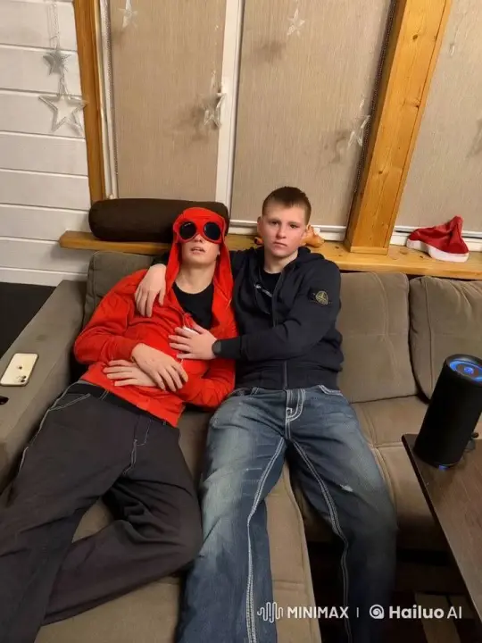 Two Friends Share an Intimate Moment – AI Generated Video | Hailuo AI