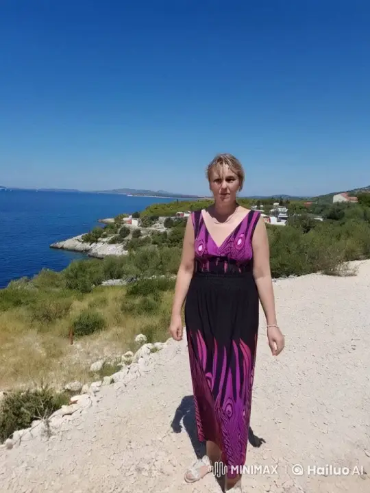 Croatian Seashore Walk in Serene Scenery – AI Generated Video | Hailuo AI