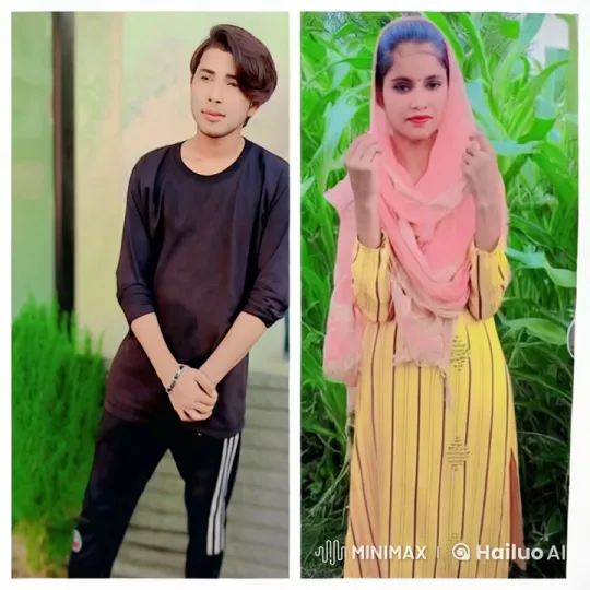 Couple Embraces in Lush Greenery, Sharing a Kiss – AI Generated Video | Hailuo AI