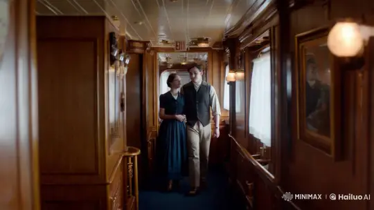 Titanic's 3rd Class: A Timeless Scene of Hope and Fear – AI Generated Video | Hailuo AI