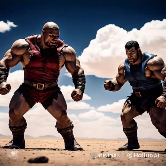 Warriors Prepare for Battle in Desert Landscape – AI Generated Video | Hailuo AI