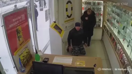 Man Surprised and Delighted by Flock of Cats in Store – AI Generated Video | Hailuo AI