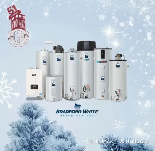 Bradford White Celebrates 51 Years with Winter-Themed Water Heater Display – AI Generated Video | Hailuo AI