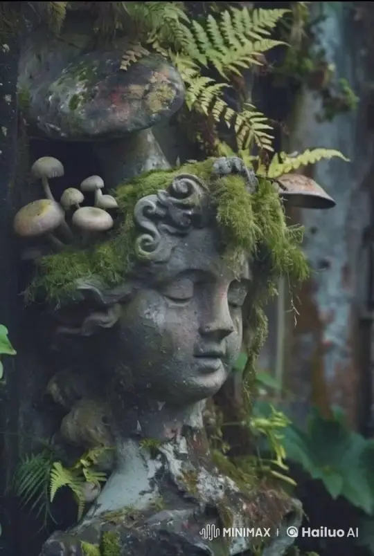 Stone Statue Awakens, Steps into Nature – AI Generated Video | Hailuo AI