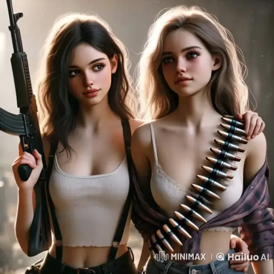 Girls Share Intimate Moment and Passionate Kiss in Live2D – AI Generated Video | Hailuo AI