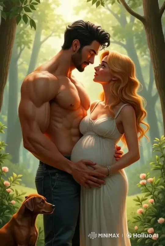Intimate Family Moment in a Peaceful Forest – AI Generated Video | Hailuo AI