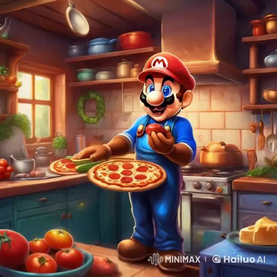 Mysterious Figure Emerges in Kitchen, Escapes Explosion – AI Generated Video | Hailuo AI