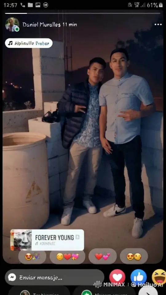 Rooftop Confrontation Between Two Young Men – AI Generated Video | Hailuo AI