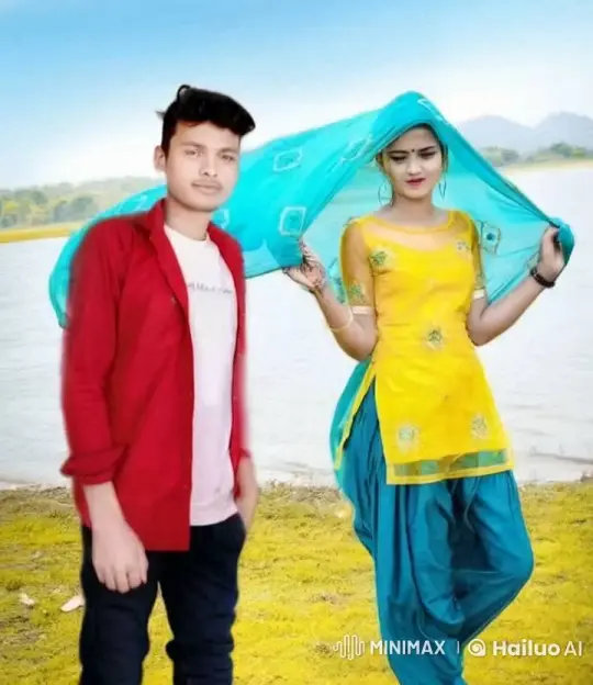 Young Couple's Joyful Dance by the Lake – AI Generated Video | Hailuo AI