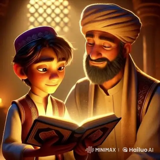 Father-Son Moment of Learning and Love – AI Generated Video | Hailuo AI