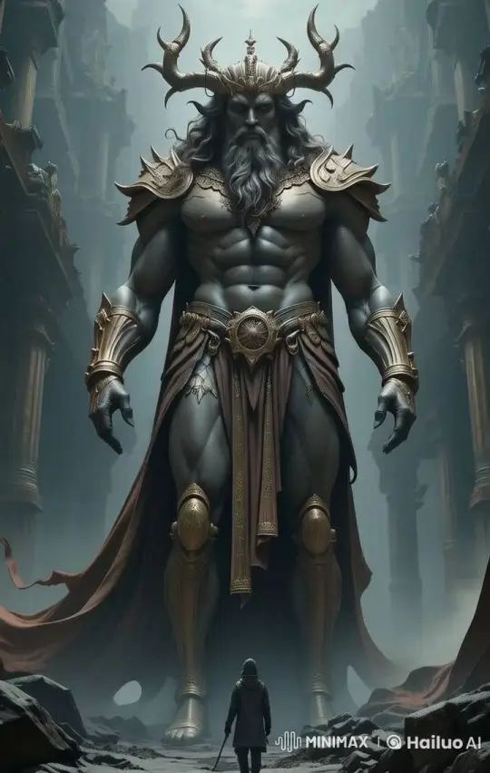 Greek God Strolls Through Enchanted Valley in Live2D Animation – AI Generated Video | Hailuo AI