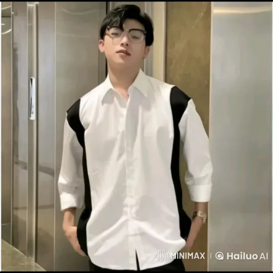 Confident Young Man in White Shirt - Live2D Animation – AI Generated Video | Hailuo AI