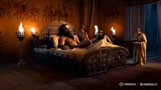 Grand Royal Chamber: King Og's Epic Majesty – AI Generated Video | Hailuo AI