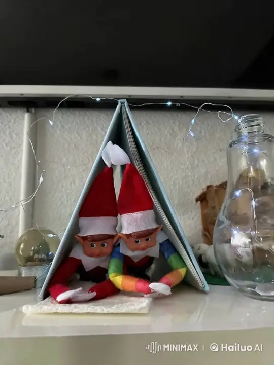 Elves Create Book Tent with Lights, Settle for Sleep – AI Generated Video | Hailuo AI