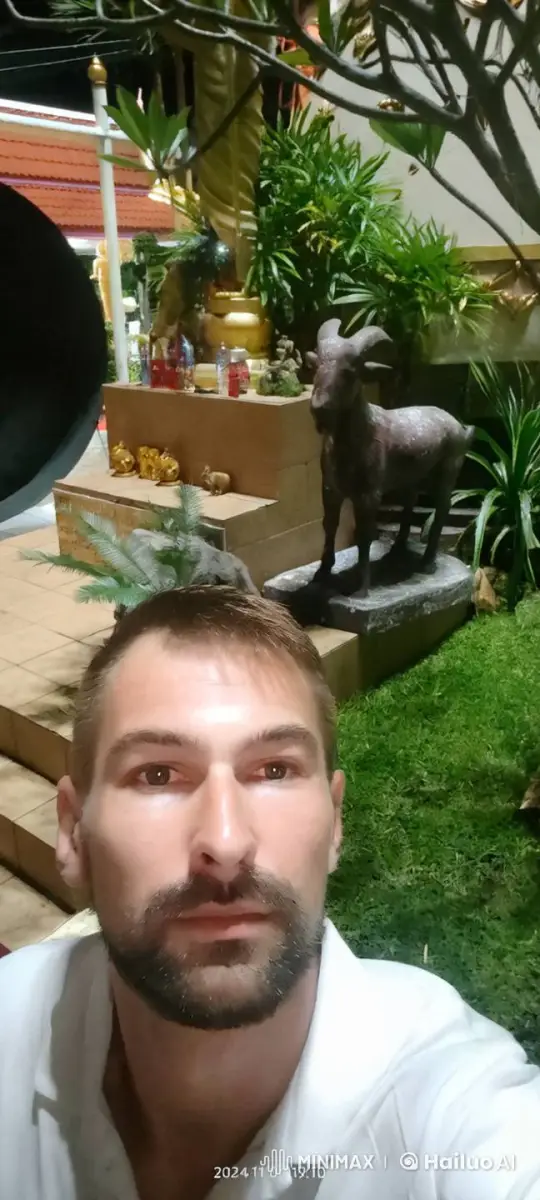 Man, Wolf, and Dragon: Journey Through Enchanted Forest – AI Generated Video | Hailuo AI