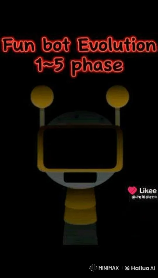 Fun bot Evolution: Phases 1-5 with Design Enhancements – AI Generated Video | Hailuo AI