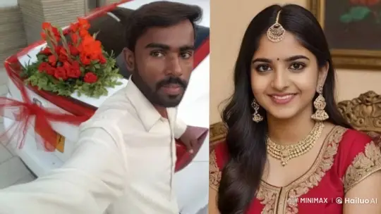 Young Couple's Tender Moment of Affection – AI Generated Video | Hailuo AI