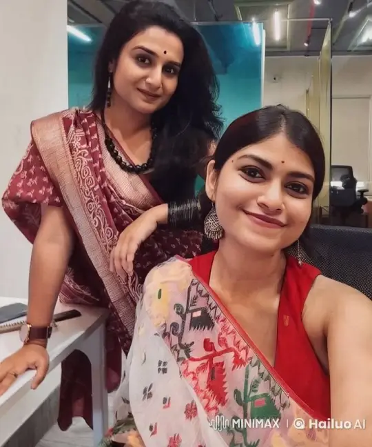 Elegant Women Sharing a Warm Moment – AI Generated Video | Hailuo AI