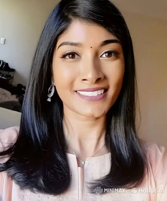 Young Woman in Lingerie Poses Confidently in Live2D Animation – AI Generated Video | Hailuo AI