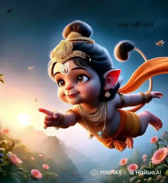 Divine Figure Flies Over Enchanted Landscape with Grace – AI Generated Video | Hailuo AI
