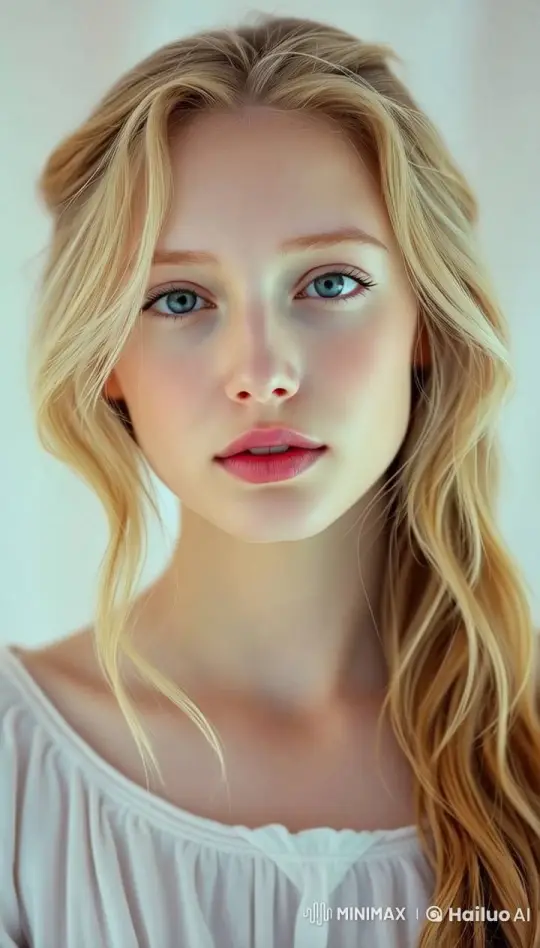 Stunning Live2D Animation of a Girl with Flowing Hair – AI Generated Video | Hailuo AI