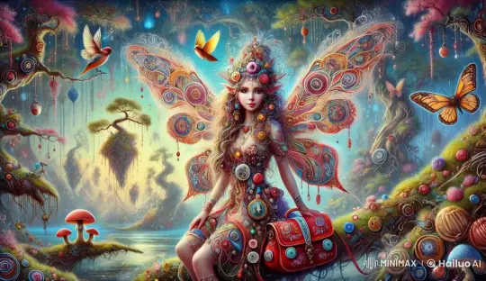 Enchanted Forest: Fairy Dance in Live2D Wonderland – AI Generated Video | Hailuo AI