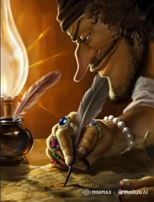 Curly-haired man pens triumphantly in dimly-lit room – AI Generated Video | Hailuo AI
