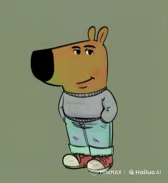 Anthropomorphic Dogs Share Tender Embrace – AI Generated Video | Hailuo AI